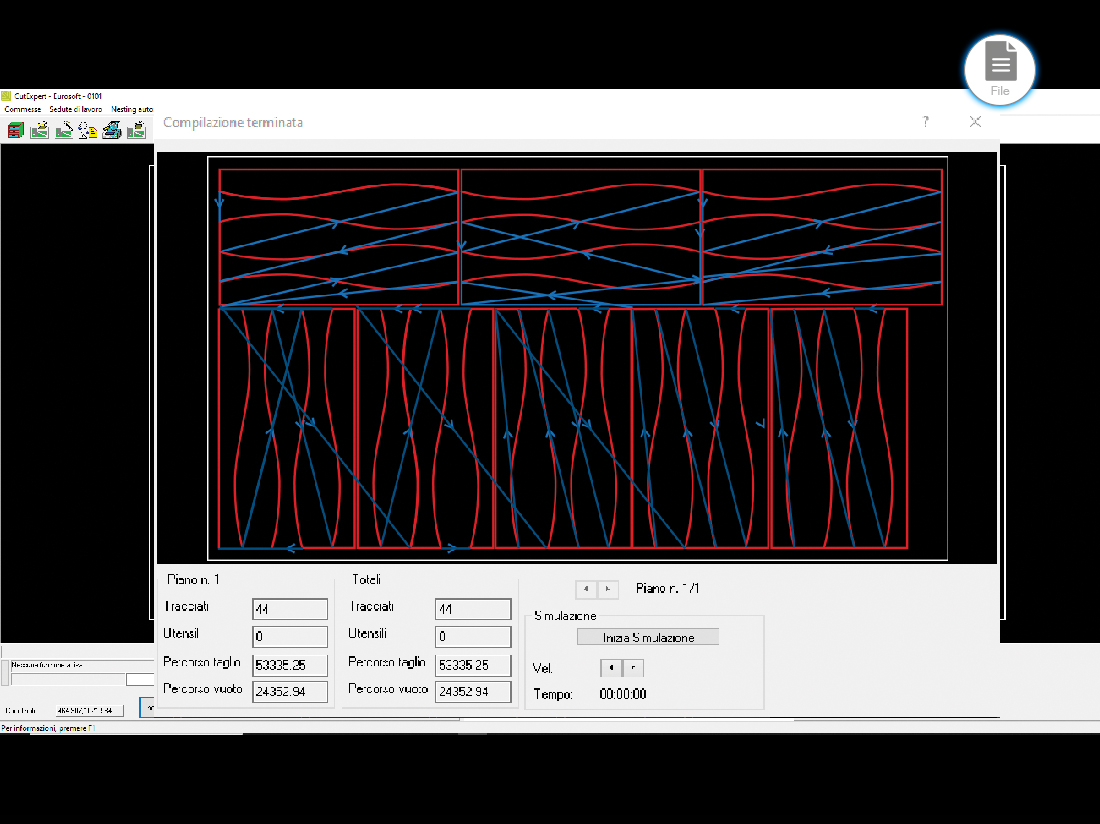 hvac screen on software - havac schermata monitor