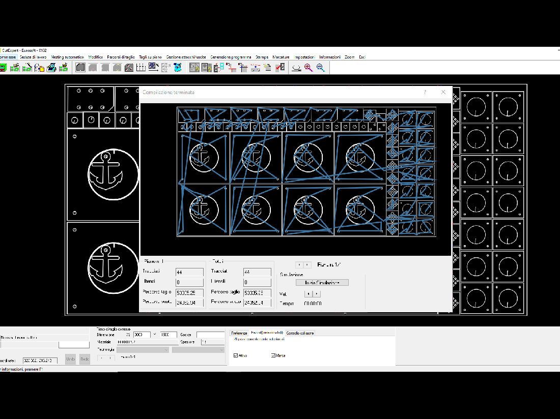 hvac screen on software - havac schermata monitor