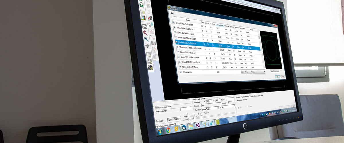 software screen - schermate del software